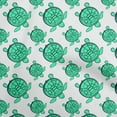 thumbnail image 1 of oneOone Silk Tabby Light Sea Green Fabric Nautical Quilting Supplies Print Sewing Fabric By The Yard 42 Inch Wide, 1 of 6