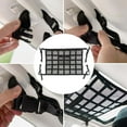 thumbnail image 2 of Eoozwa Upgrade Car Ceiling Cargo Net Pocket,31.5"x21.3" Strengthen Load-Bearing Mesh Car Roof Storage Organizer,Truck SUV Van Travel Long Road Trip Camping Interior Accessories, 2 of 9