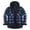 Blue-1, variant on Men's Thicken Flannel Shirt Jacket Winter Wamr Fleece Lined Sherpa Button Down Jackets Fashion Checkered Casual Coat