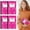 Hot Pink, variant on 4PCS Composition Notebooks Bulk, Wide Ruled, 5.51"X 8.26", Black and White Marble Design, Paper Cover, 30 Sheets 60 Pages, Composition Book Classroom Supplies