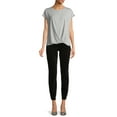 thumbnail image 2 of Time and Tru Women's High Rise Velvet Skinny Jeans, 2 of 5