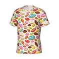 thumbnail image 3 of Rocae Color Donut for Men's Moisture-Wicking Crew Tee - T-Shirt for Sports, Outdoor Activities, and Casual WearXX-Large, 3 of 9