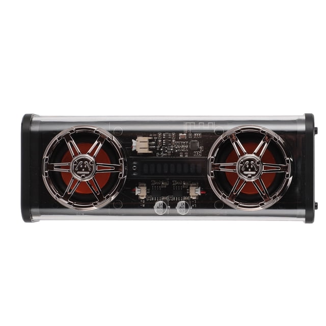 Altavoz Transparente, Subwoofer Altavoz Transparente 2 5W Altavoz 5.3 Tarjeta De Memoria De 64GB Para Oficina Para Fiesta