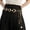 Gold1, variant on Fashionable Layered Pearl Tassel Side Chain Waist Belt for Women Elegant Daily Wear Accessory White One Size