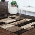 thumbnail image 7 of Superior Rockwood Geometric Indoor Area Rug, 5' x 5' Square, Chocolate, 7 of 7