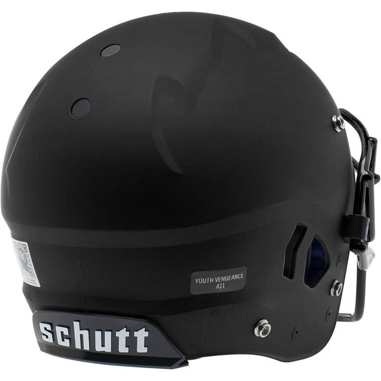 Schutt Vengeance A11 Youth Football Helmet with Facemask, Matte