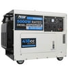 Pulsar 5,000 Watts Closed Frame Diesel-Powered Generator with Electric Start, EPA Approved PG7000D