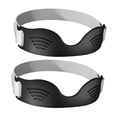 thumbnail image 4 of 2 correas para tendón rotuliano, rodilleras ligeras y cómodas, estabilizadoras de banda rotuliana para correr, bádminton, senderismo y gimnasio. Negro, 4 of 8