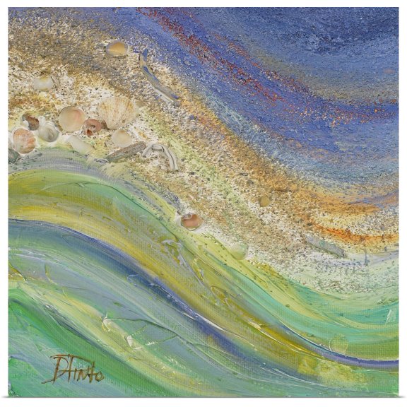 Great BIG Canvas | Rolled Patricia Pinto Poster Print entitled The Sea I