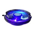 thumbnail image 1 of Bearachild Enfriador de CPU de computadora, ventilador de refrigeración extraíble RGB de bajo ruido DC 12V, repuesto de radiador de escritorio Juegos de teclado y mouse para computadora Azul brillante, 1 of 6