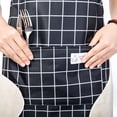 thumbnail image 5 of Aprons for Men Women Cooking Kitchen Aprons Waterproof Oil-Proof Erasable Hand Adjustable Bib Cooking Aprons with Pockets, 5 of 8