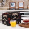 thumbnail image 6 of Fotbe Vintage Butterfly Flower Skull for Two Slice Toaster Cover, Fingerprint Protector, Super Soft Appliance Cover And Dust Cover,Bread Dust Cover & Fingerprint Protection, 6 of 7