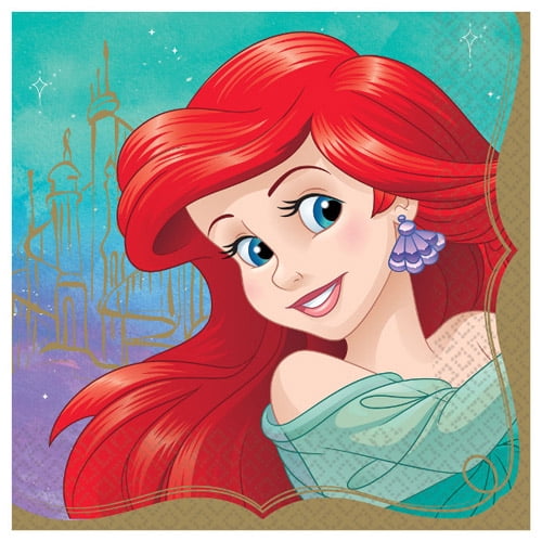 Disney Princess Once Upon A Time Ariel Lunch Napkins 16ct Walmart Com Disney Princess Once Upon A Time Ariel Lunch Napkins 16ct Walmart Com