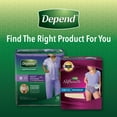 thumbnail image 2 of Kimberly Clark 79153100 Tan Small Depend Fit-Flex Absorbent Underwear - Pack of 38, 2 of 8