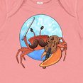 thumbnail image 4 of Inktastic Fun Fiddler Crab with Violin and Mustache Boys or Girls Baby Bodysuit, 4 of 5