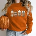 thumbnail image 1 of Chandails à Capuchon de Mode pour Femmes 2023 Halloween Mode Décontractée Aguichant Imprimé Manches Longues Col Rond Chandail Blouse Hauts Chandails en Molleton Sans Capuche 50 % de Rabais Liquidation Costumes Halloween/noël, 1 of 1