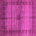 thumbnail image 1 of Ahgly Company Machine Washable Indoor Square Abstract Pink Modern Area Rugs, 6' Square, 1 of 4