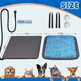 thumbnail image 6 of Detachable Pet Heating Pad Snuffle Mat, Upgraded 2 in 1 Electric Dog Cat Detachable Heating Pad Indoor Waterproof Snuffle Mat, 6 of 7