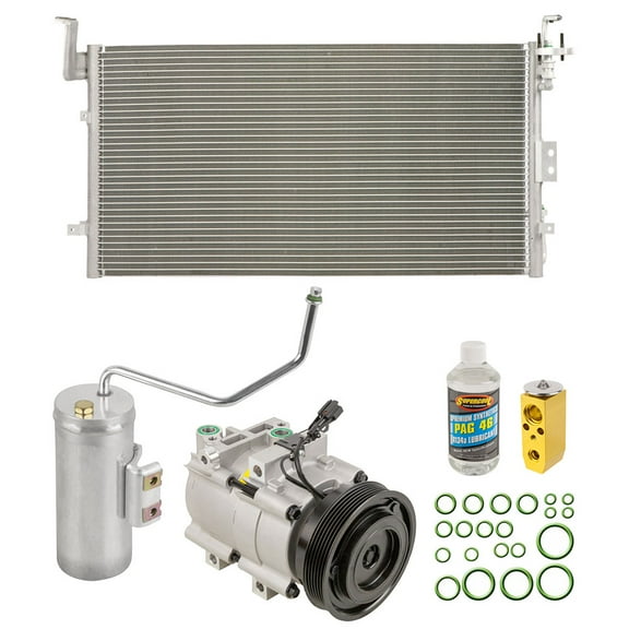 A/C Kit w/ AC Compressor Condenser Drier For 2004 Hyundai Sonata 2.7L V6 - BuyAutoParts