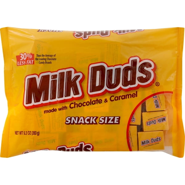 Milk Duds Halloween Snack Size Candy, 9.3 Oz.