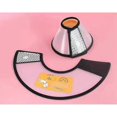 thumbnail image 5 of 2 Pcs of Cat Cone Collar, Adjustable Pet Cone Protective Collar Anti-Bite Lick Wound Cone Healing (M, White), 5 of 5