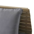 thumbnail image 6 of Noble House Sedona 4 Piece Outdoor Acacia Wood Conversation Set in Gray, 6 of 10
