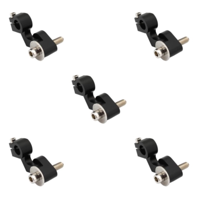 Thinsony Gearshift Lever Support Set for GL1500 Easy 1988-2000 Installation Black Length 1.65 Inch 5Set