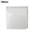 thumbnail image 1 of Duct Air Outlet Air Outlet Reliable Spring-less White Windproof Exterior Wall Exhaust Outlet Multifunction 1 Pc, 1 of 11