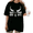 Black-1, variant on UNISHE Women's Longhorn Skull Howdy Western Cowgirl Minimalist Print Short Sleeve T-shirt Relaxed Fit