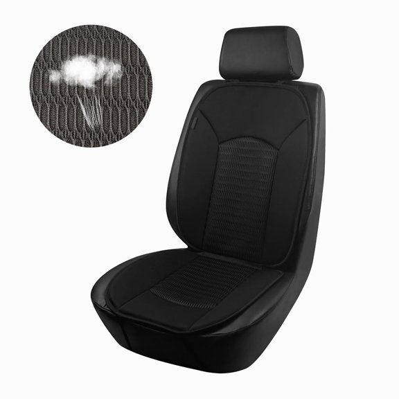 Autoking Cover Breathable Car Seat Cushion Universal Seat Mat Protector Fit for Mos Car Interior Black