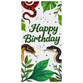 thumbnail image 5 of Snake Themed Happy Birthday Background Banner Party Supplies Birthday Decoration Photography Props Backdrop Decorations, 5 of 8