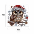 thumbnail image 3 of Diamond Painting Kit with Square Drill Gems Pre-Printed Canvas, Creative DIY Diamond Art for Adults Relaxation Home Wall Decoration, Festive Christmas Gift for Women Beginners, 3 of 7