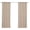 Beige, variant on Premium Flame Retardant Thermal Insulated Fire Retardant Blackout Curtain - Antique Bronze Grommet Top - Black - 52" W x 96" L - (2 Panel)