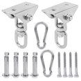 thumbnail image 1 of Juego de ganchos de seguridad con bloqueo, perchas oscilantes de acero inoxidable 304 de alta resistencia, ganchos de seguridad con bloqueo impulsados por el rendimiento, 1 of 9