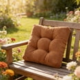 thumbnail image 4 of Square Seat Cushions for Seat Dining Chair, Chair Cushions Square No Ties, Desk Chair Cushion for Long Sitting Cute Comfortable Fleece Seat Cushion Thick Dorm Room Essentials, 4 of 6