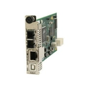 Transition Networks C3210-1040 Media Converter - 1 x RJ-45 Network - 10/100/1000Base-T - 1 x SFP (mini-GBIC) - Internal - Milan Technology