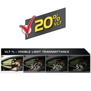 Black Magic 5044829 Premium Automotive Window Tint Film, 20%