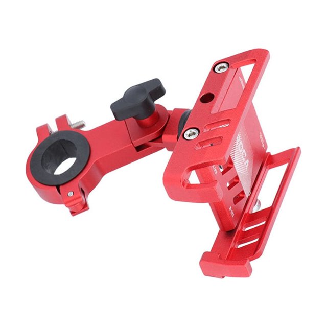 Soporte de teléfono para bicicleta Soidarity Rojo herramientas estables ajustables