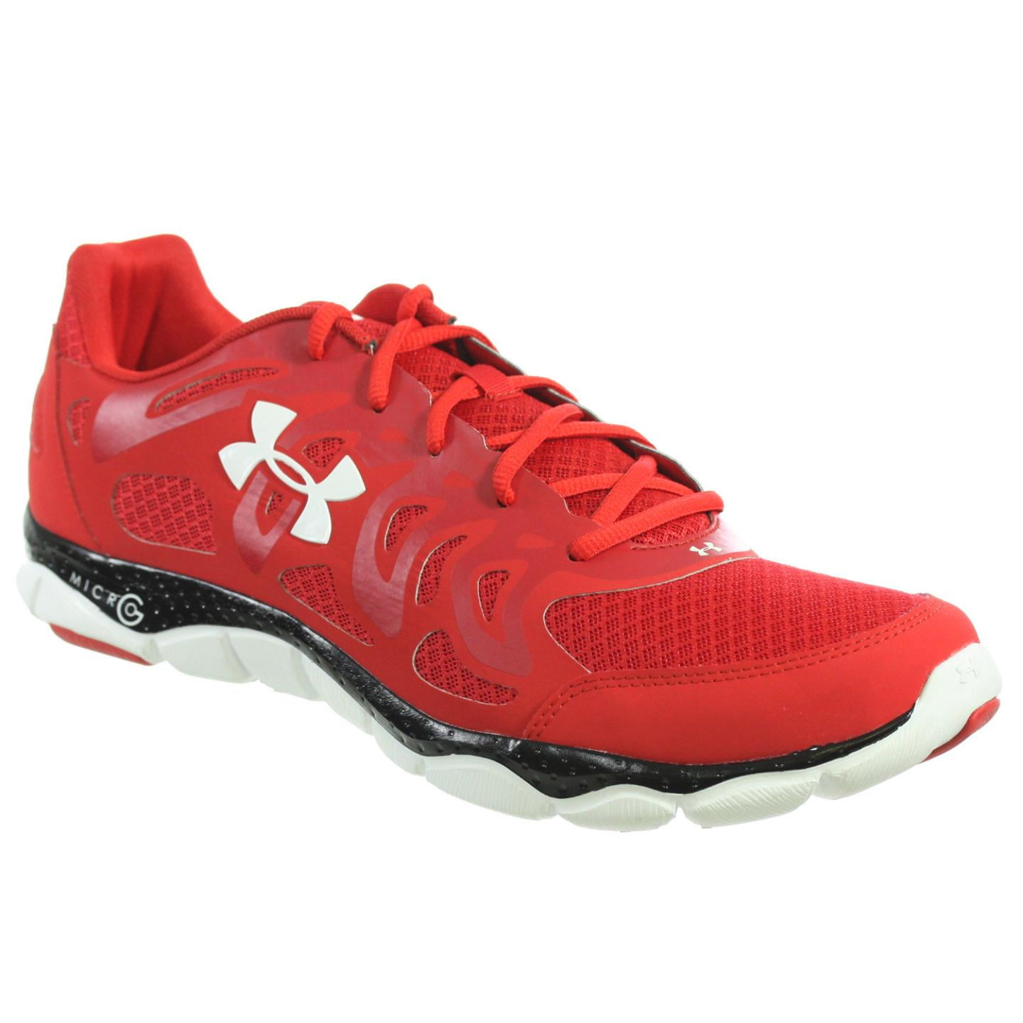 Under Armour Men?s Under Armour Micro G® Engage Running Shoes Red