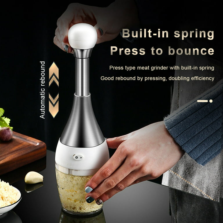  Nut Chopper, Portable Manual Nut Grinder with Hand