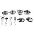 thumbnail image 2 of HILABEE Kids Kitchen Metal Cookware Playset, All Purpose Kitchen Cooking Tool Set - B,, 2 of 9