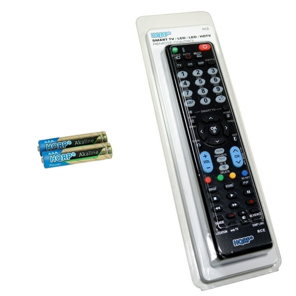 HQRP Remote Control for LG 42LF5600, 32LF500B, 22LF4520, 24LF4520, 28LF4520 TV Smart 3D 4K