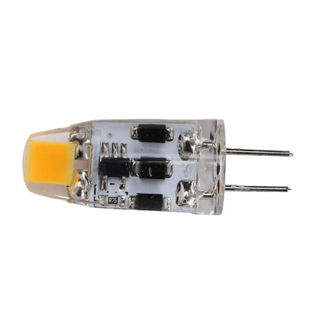 

2024 G4 Bulb 2W 200LM 360° Dimming Silicone BiPin LED Bulb for Home Office AC DC 1224V(Warm White 2700K3100K )