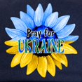 thumbnail image 2 of CafePress - Pray For Ukraine Blue And Yellow Sunflower Basebal - Adjustable 100% Brushed Unisex Casual Cotton Baseball Cap, Beige, 1, 2 of 2
