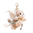 thumbnail image 2 of ZhyrZng Cat Plush Keychain for Backpack Decoration - Adorable Cloud Ribbon Embroidery Doll Bag Ornament Cat Keychain Plush with Skin Friendly Cotton Material for Daily Carry, 2 of 6