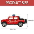 thumbnail image 2 of Alloy Car Model Simulation Car Toy Car Double Door Sound Light Pull Back Car Toy Die Toy Cars Car For Kids Ages 48, 2 of 8