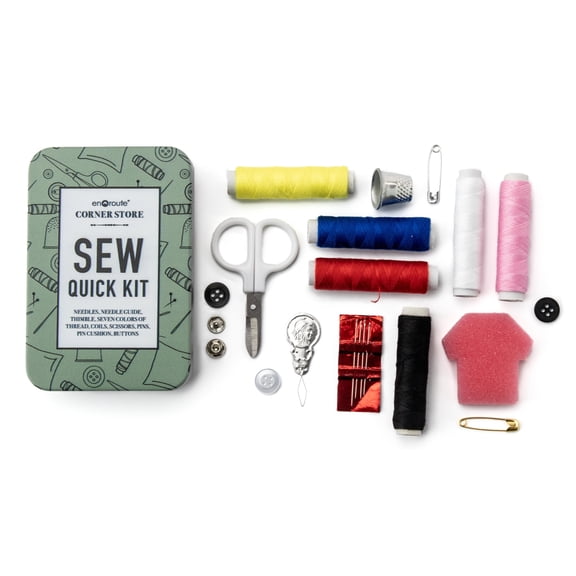 En Route Corner Store Sewing Kit w/Tin [ENRSK12]