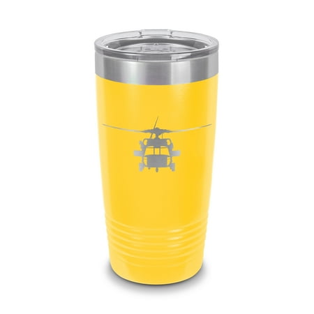 

MH-60S Knighthawk Tumbler 20 oz - Laser Engraved w/ Clear Lid - Polar Camel - Stainless Steel - Vacuum Insulated - Double Walled - Travel Mug - helicopter uh-60 uh60 blackhawk s-70 s70