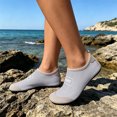 thumbnail image 2 of lnmuld Men Women SPORT Water Shoes Non Aqua Socks for Beach Pool Surf Yoga Color:Grey,Size:7.5, 2 of 6
