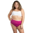 thumbnail image 2 of Fit for Me by Fruit of the Loom Women's Plus Size 360 Cotton Stretch Brief Underwear, 6+1 Bonus Pack, 2 of 10
